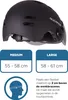 Rucanor Urban Sprint Scooter- & Fahrradhelm mit Visier NTA Produktbild-Vorschau 2