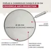 Anti-spatdeksel, 29 cm, Fackelmann Basic Productafbeelding-voorbeeld 3