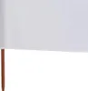 vidaXL 3-teiliges Windschutzgewebe 400 x 120 cm Weiß Produktbild-Vorschau 4