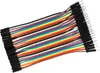 3pcs Colorful 10cm Jumper Wires Kit 40pin M to F / 40pin M Voir les images du produit 6