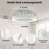 Deckenventilator mit Beleuchtung, LED 3CCT, RGB, dimmbar, Produktbild-Vorschau 6