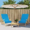 vidaXL Strandtücher 2 Stk. Türkis 60x135 cm Stoff 400 GSM Produktbild-Vorschau 2
