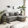 Ecksofa, umwandelbar, Kunstleder CLARK, 3-Sitzer, Produktbild-Vorschau 4