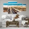 Bild auf Leinwand - Leinwandbild - 4 Teile - Meer Strand Produktbild-Vorschau 6