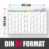 Wandkalender 2025 groß | XXL Jahresplaner 25, Produktbild-Vorschau 2