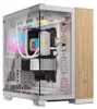 CORSAIR Geh Midi 6500X (Tempered Glass) White/Bamboo Wood Produktbild-Vorschau 1