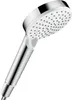 Hansgrohe Crometta, Handduschbrause mit Kopf, Chrom, Weiß, Produktbild-Vorschau 5
