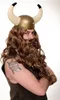 WIG ME UP Perücke Bart Wikinger Barbar Braun Modell: WIG007 Produktbild-Vorschau 5
