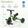 COSTWAY Bicicletta per bambini 5 in 1, bicicletta senza Anteprima dell’immagine prodotto 3