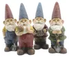 Gartenzwerg DAVID - Zwerg mit Mistgabel - Dekofigur - Produktbild-Vorschau 4