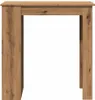 vidaXL Barový stôl s policou Artisan dub 102x50x103,5 cm Náhľad obrázku produktu 4