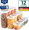 uandu Vorratsdosen mit Deckel Luftdicht Set, BPA frei, Produktbild-Vorschau 1