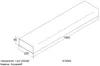 Canale piatto 220x90 mm senza raccordi, tubo di Anteprima dell’immagine prodotto 2