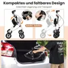 Rollator 90-103cm výškově nastavitelný, hliníkové chodítko Náhled obrázku produktu 2