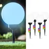 LUMILED 4er Set Solar LED Kugelleuchte für außen Garten mit Produktbild-Vorschau 1