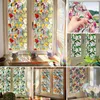 Sichtschutzfolie für Fenster mit Blumenmotiv, doppelseitig, Produktbild-Vorschau 3