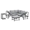 SVITA GRENADA Salon de jardin 4 pièces double chaise longue Voir les images du produit 5