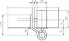 Haustürband-System BAKA Protect 4049 3D, 1 Satz= 3 Stk. Produktbild-Vorschau 3