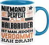 Halbbruder Geschenk Tasse Lustige Geschenkidee für Produktbild-Vorschau 1