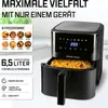 Friteuse à air chaud GOURMETmaxx 6,5 L | 1600 W | 80 - 200 Voir les images du produit 2