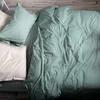 Basic Bettbezug Minze  135 x 200 cm 100% Baumwolle Produktbild-Vorschau 4