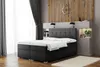 Boxspringbett Schlafzimmerbett ABELT 140x200cm in Stoff Produktbild-Vorschau 1