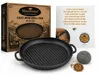 MAYSTERNYA Runde Gusseisen Grillpfanne - ø 40 x 4 cm - Produktbild-Vorschau 1
