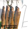Räucherhaken 12 Stück Räucherhaken Edelstahl Räucherhaken Produktbild-Vorschau 4