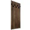 Appendiabiti modulare in legno - doghe 98cm marrone Anteprima dell’immagine prodotto 2