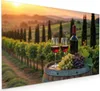 Küchenrückwand Spritzschutz Glas mit Motiv Weinlandschaft Produktbild-Vorschau 1