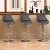 2er Set Barhocker Barhocker Kunstleder höhenverstellbar Produktbild-Vorschau 4