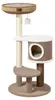 Fudajo Forest Lodge: Albero per gatti beige, 117 cm di Anteprima dell’immagine prodotto 1