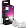 Philips Hue LED Lampe GU10 2er Set 400lm White Color Amb. Produktbild-Vorschau 1