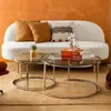 Satz von 2 klapptischen "kneo" silber 80x80x43,2cm  - Produktbild-Vorschau 5