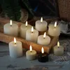 LED Mini Kerze THEA - mit Rillen - Echtwachs - 3D Flamme - Produktbild-Vorschau 6
