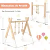 Baby-Spielbogen aus Holz, faltbarer Spielrahmen mit 3 Produktbild-Vorschau 2