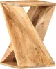 vidaXL Odkládací stolek 35x35x55 cm z masivního dřeva Mango Náhled obrázku produktu 7