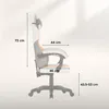 Fotel gamingowy Huzaro Force 2.7 Grey - ergonomiczny Podgląd zdjęcia produktu 4