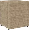 vidaXL Armoire de jardin beige 55x59x69 cm Poly rotin Voir les images du produit 7