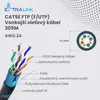 Extralink CAT5E FTP F/UTP V2 Vonkajší Sieťový Kábel 305 m Náhľad obrázku produktu 2