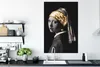 MuchoWow® Poster Mädchen mit einem Perlenohrring - Johannes Produktbild-Vorschau 3