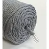 Cordone di cotone intrecciato 5mm 200m grigio scuro ColiNea Anteprima dell’immagine prodotto 2
