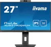 A front view of an Iiyama ProLite monitor on its stand, with marketing text and logos displayed on the screen. Produktbild-Vorschau