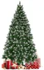 QEENTOE Kunstkerstboom, 240 cm, kerstboom met witte Productafbeelding-voorbeeld 1