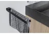 Doppelhandtuchhalter, drehbar schwarz matt PIRENEI Produktbild-Vorschau 4