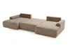 GrainGold Ecksofa U-Form Savana - Ecksofa mit Produktbild-Vorschau 7