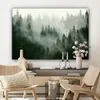 MuchoWow® - Leinwandbilder - Wald - Nebel - Bäume - Natur, Produktbild-Vorschau 7