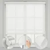 Rolleta okienna 90x130 cm, biała, termoizolacyjna, montaż Podgląd zdjęcia produktu 1