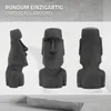 ECD Germany Moai Figur Rapa Nui Kopf 78cm hoch, Anthrazit, Produktbild-Vorschau 4