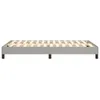 Cadre de lit sans matelas gris clair 120x200 cm Tissu Voir les images du produit 5